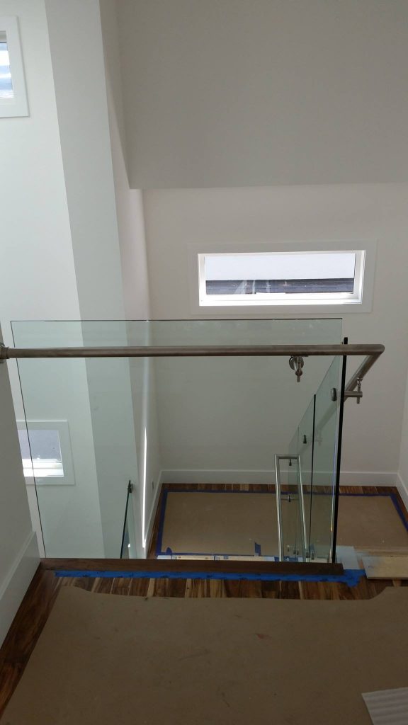 glass railings calgary